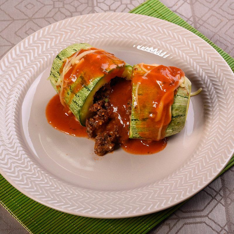 Abobrinha Recheada Com Carne Moída E Molho 6 Abobrinha Recheada Com Carne Moída E Molho 10