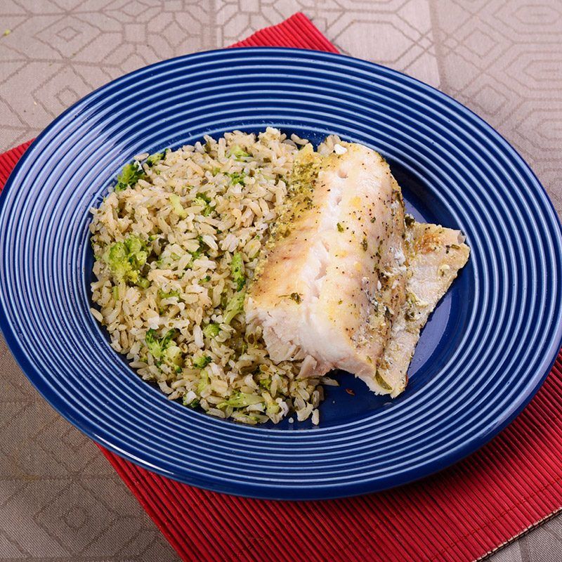 Tilápia com Arroz Integral e Brócolis 6 Tilápia com Arroz Integral e Brócolis 8