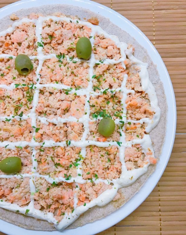Pizza Integral De Salmão Com Mussarela Light 5 Pizza Integral De Salmão Com Mussarela Light 7