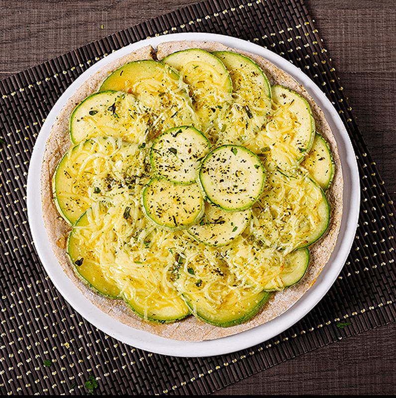 Pizza Integral De Abobrinha Com Queijo Mussarela Light 5 Pizza Integral De Abobrinha Com Queijo Mussarela Light 7