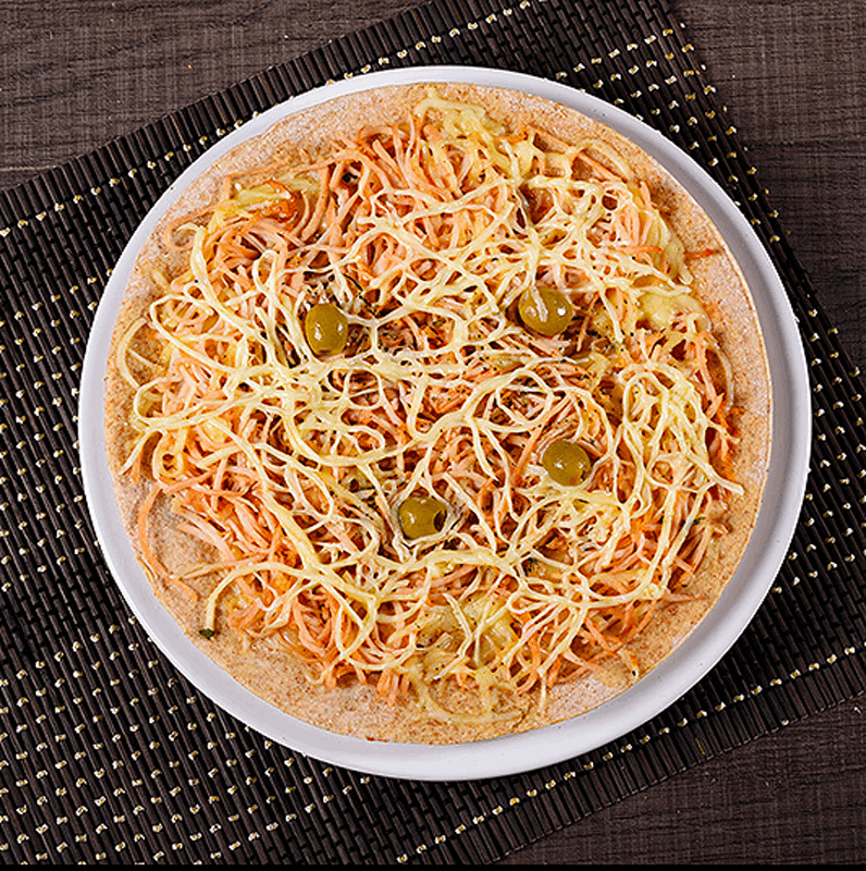 Pizza Integral De Peito De Peru Com Mussarela 5 Pizza Integral De Peito De Peru Com Mussarela 7